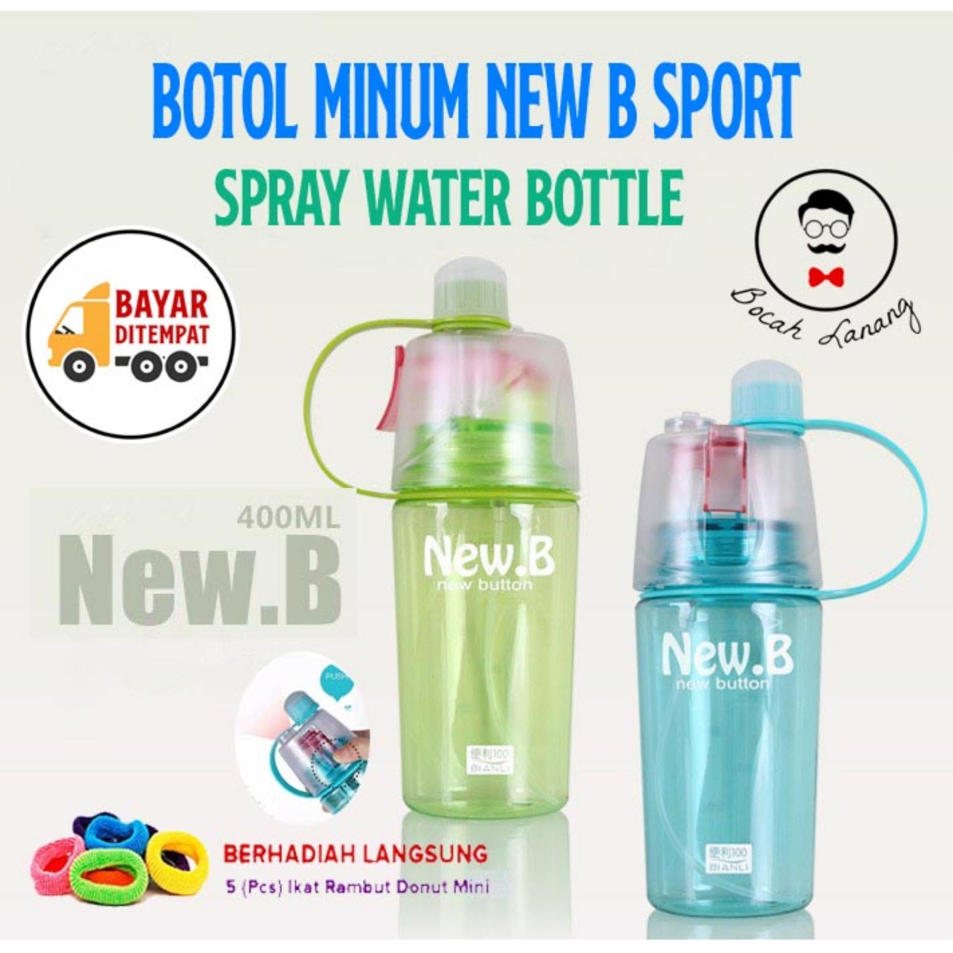 Botol Minum New B Sport Spray Water Bottle 600 ml - BERHADIAH LANGSUNG