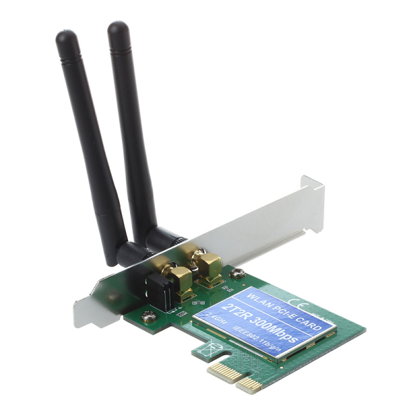 Bảng giá PCI Express PCI-e 300Mbps IEEE 802.11b/g/n Wireless WiFi Network Card Adapter Phong Vũ