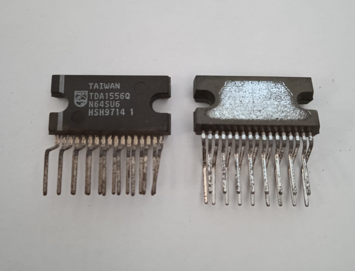 IC TDA1556Q TDA 1556Q 2x22W Stereo BTL Differential Amplifier Dgn ...