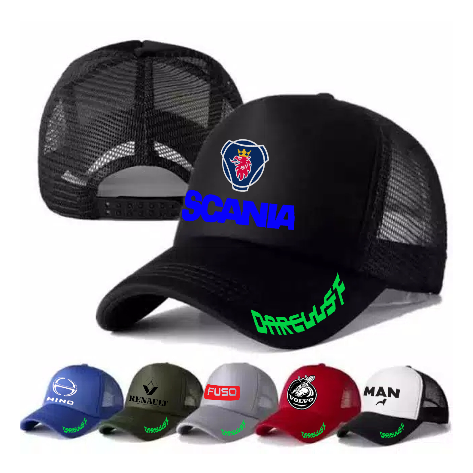 TOPI TRUCKER SABLON EXCLUSIVE TRUCK 