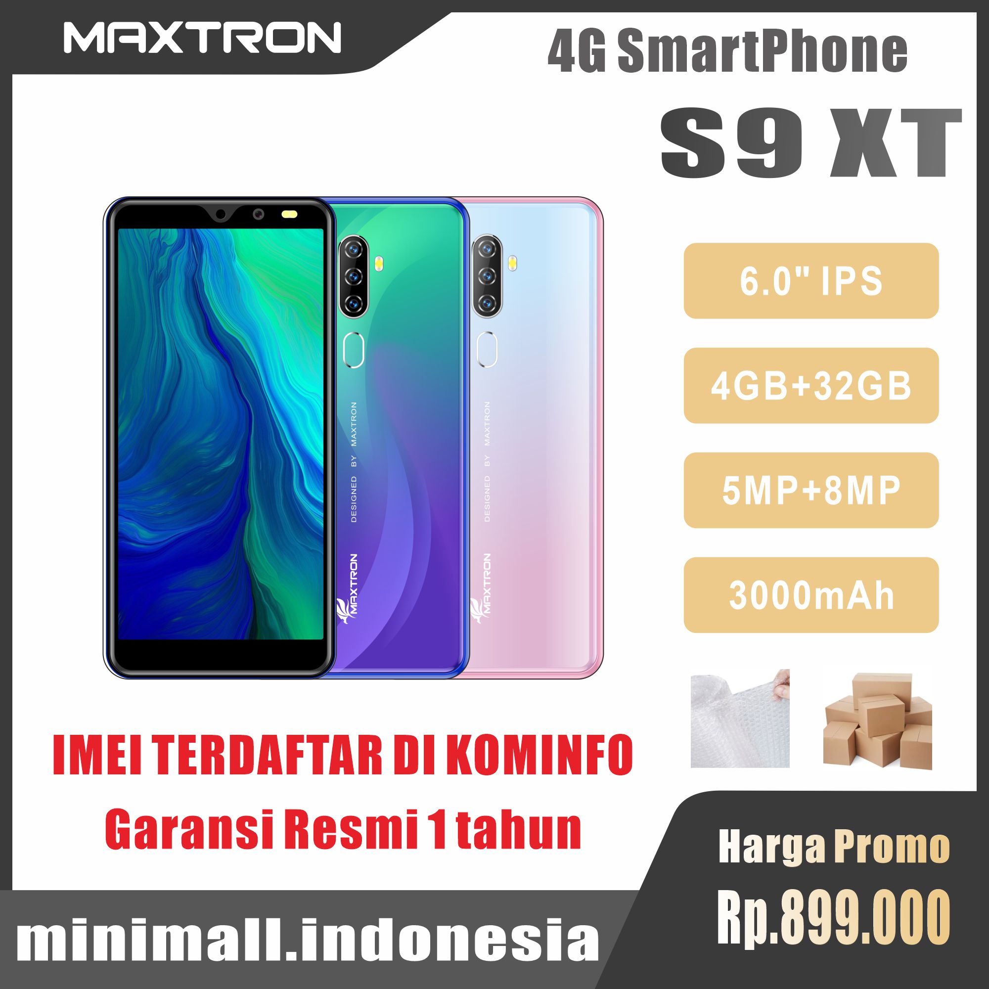 Jual Maxtron S9 Xt Terbaru Lazada Co Id