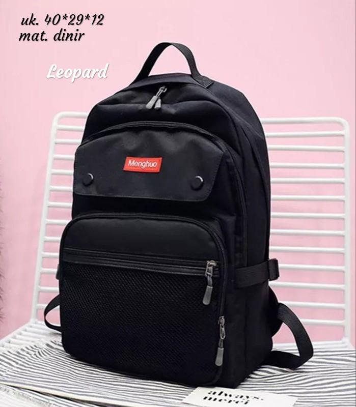 Tas Ransel Sekolah Menghuo / Tas Ransel Pria / Tas Ransel Wanita