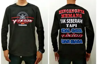 T Shirt Pria Baju Kaos Vixion Baju Kaos Motor Baju Kaos Disto Baju Kaos Kata Kata