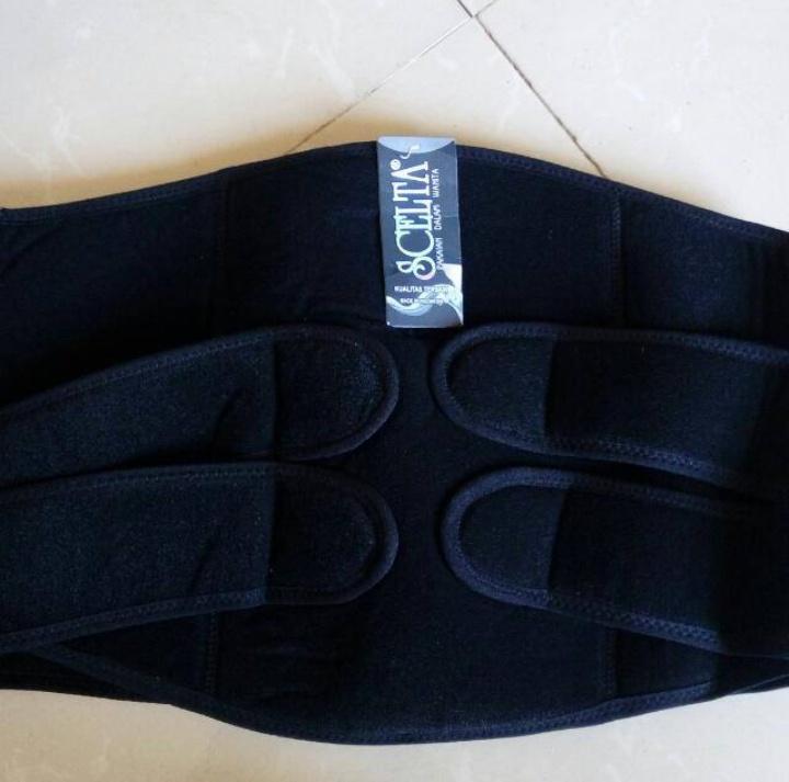 Korset Penyangga Perut Ibu Hamil Sabuk Ganda Hitam Maternity Kehamilan Gurita Pregnancy Belt