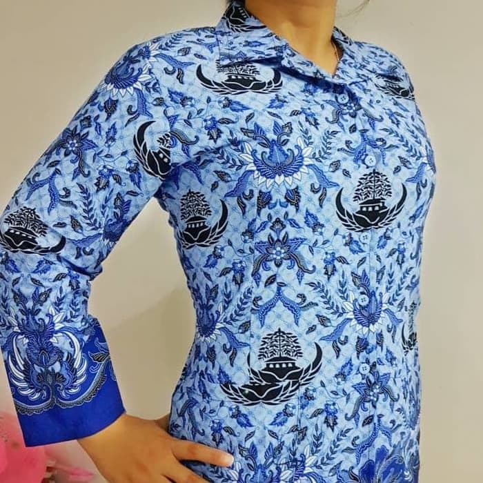 Jual Kemeja Kerja Wanita Warna Biru Muda Terbaru Lazada Co Id