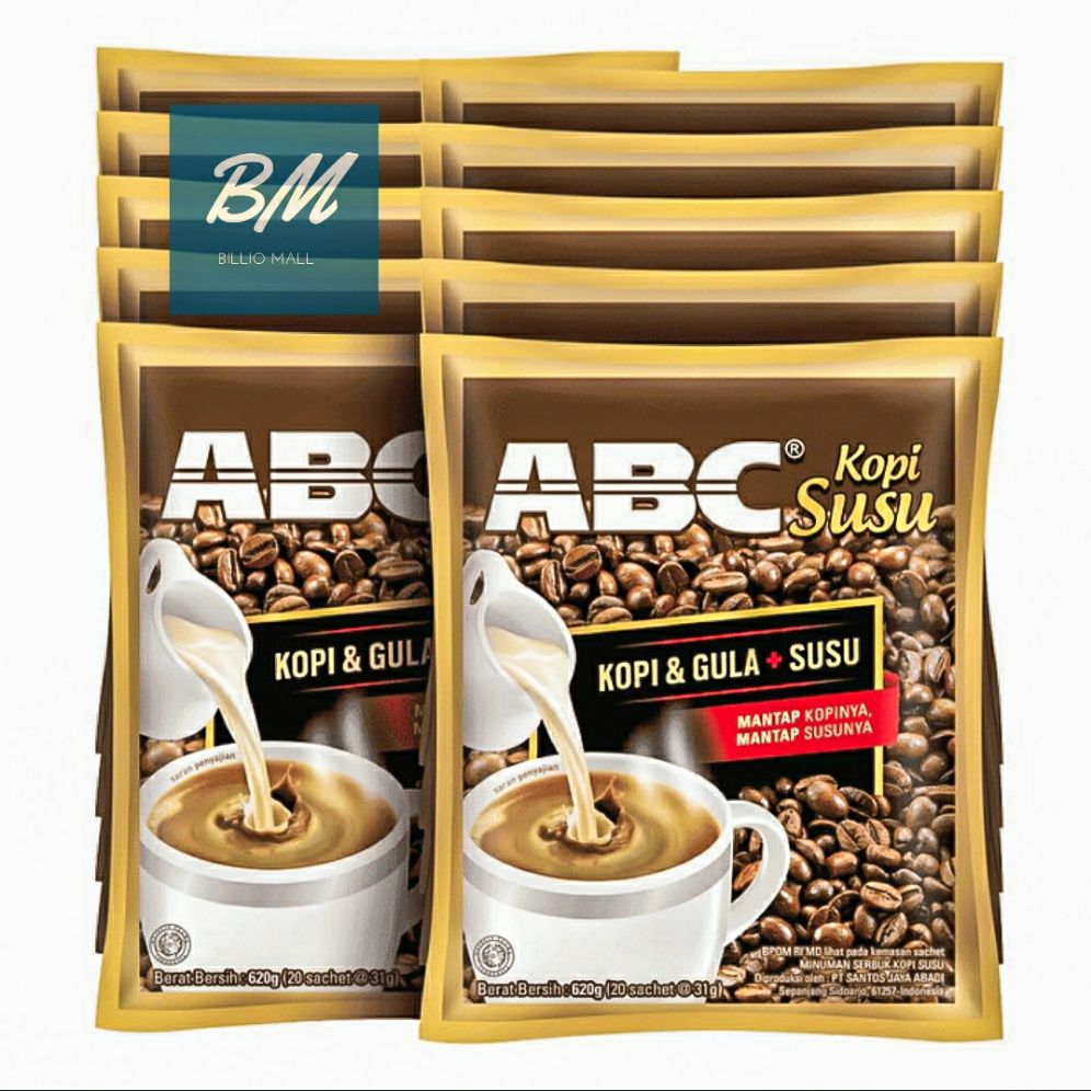 Kopi ABC Susu 1 Renceng 10 Sachet MURAH Lazada Indonesia