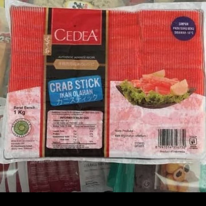Cedea Crab Stick 1kg Lazada Indonesia
