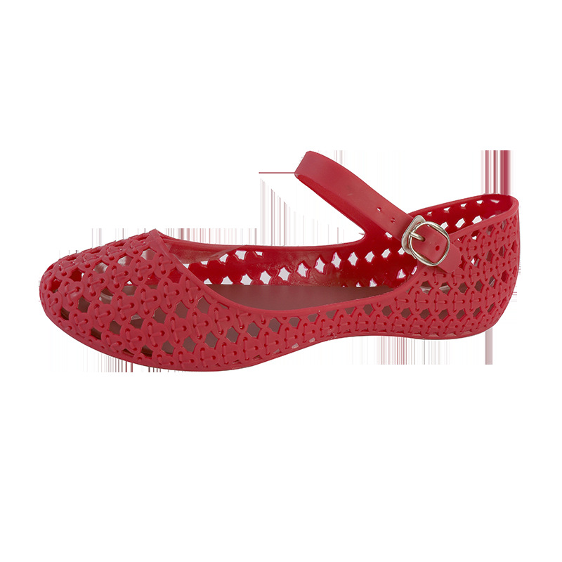 plastic womens sandals