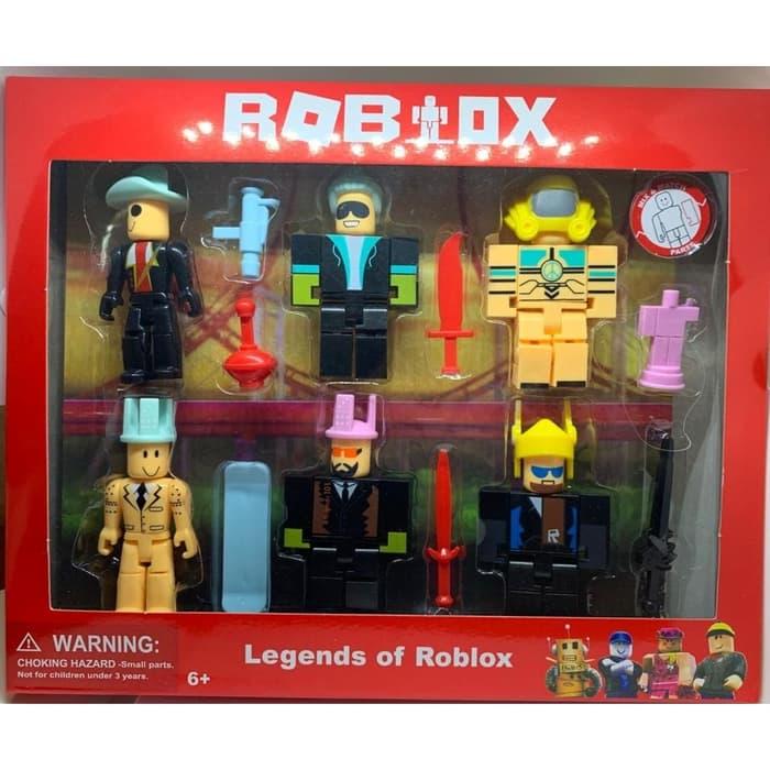 Jual Roblox Figure 6pcs Action Figure Champion Of Roblox Kota - How To