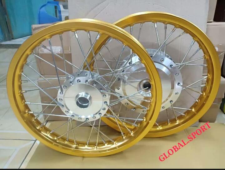 Velg Jari Jari Ring 14 1 Set Beat Scoopy Vario 110 - Gold