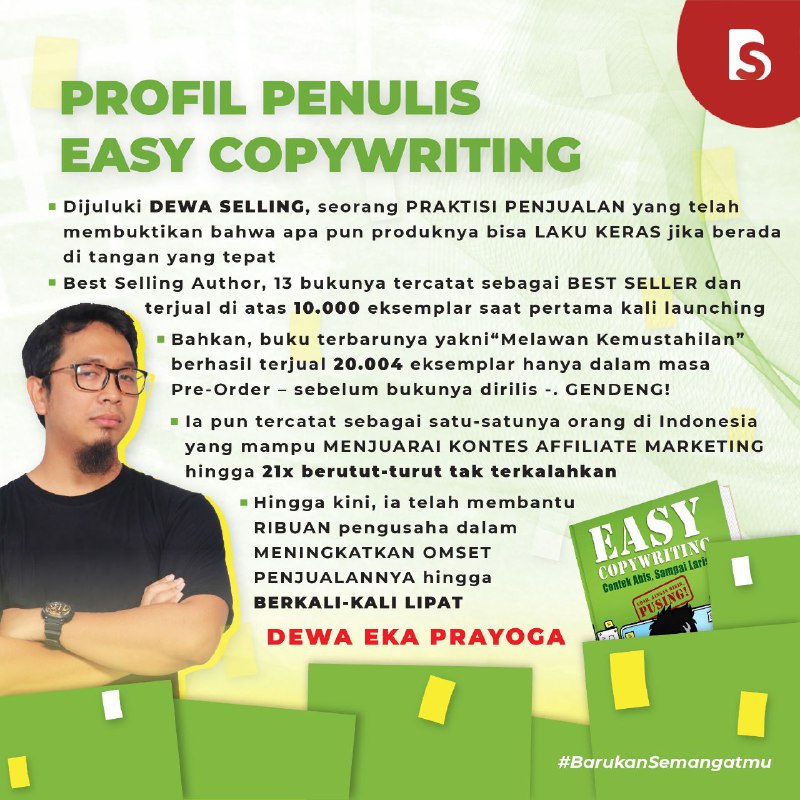 Buku Bisnis Dewa Eka Prayoga Easy Copywriting Dan 30 Hari Jago Jualan Paket Hemat Dapat 2 Buku Lazada Indonesia Buku Bisnis Dewa Eka Prayoga Easy Copywriting Dan 30 Hari Jago Jualan Paket Hemat Dapat 2 Buku Lazada Indonesia