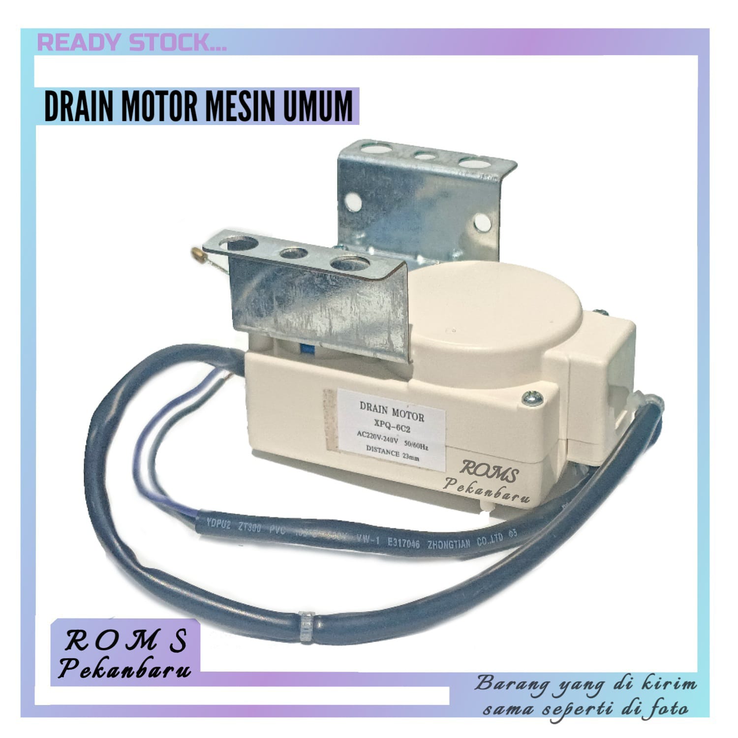 DRAIN MOTOR UMUMDRAIN MOTOR MESIN CUCI TOP LOADINGRETRACTOR PQD 707 Lazada Indonesia