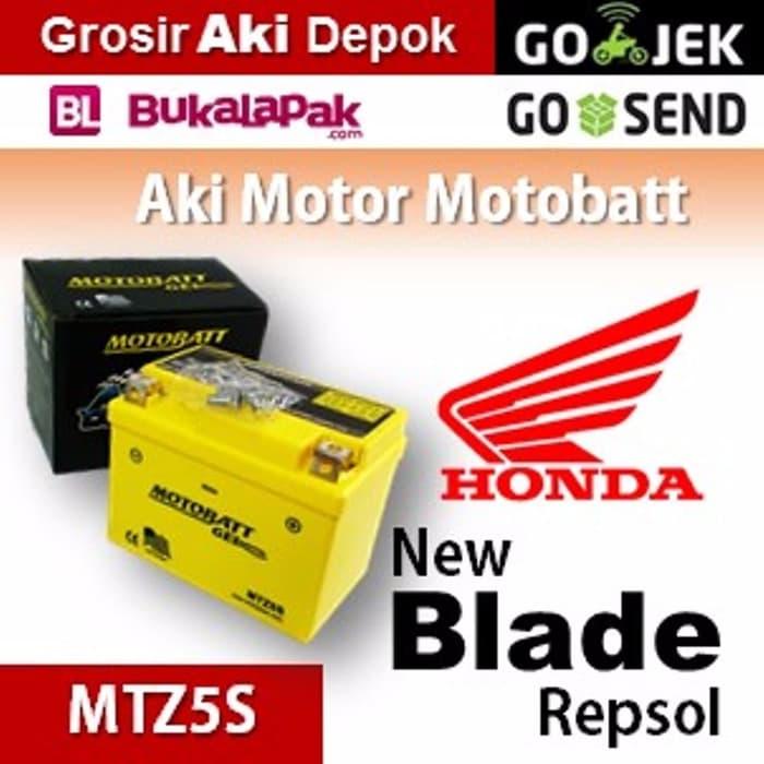 Aki Honda New Blade Repsol MOTOBATT MTZ5S kering motor u GS Yuasa