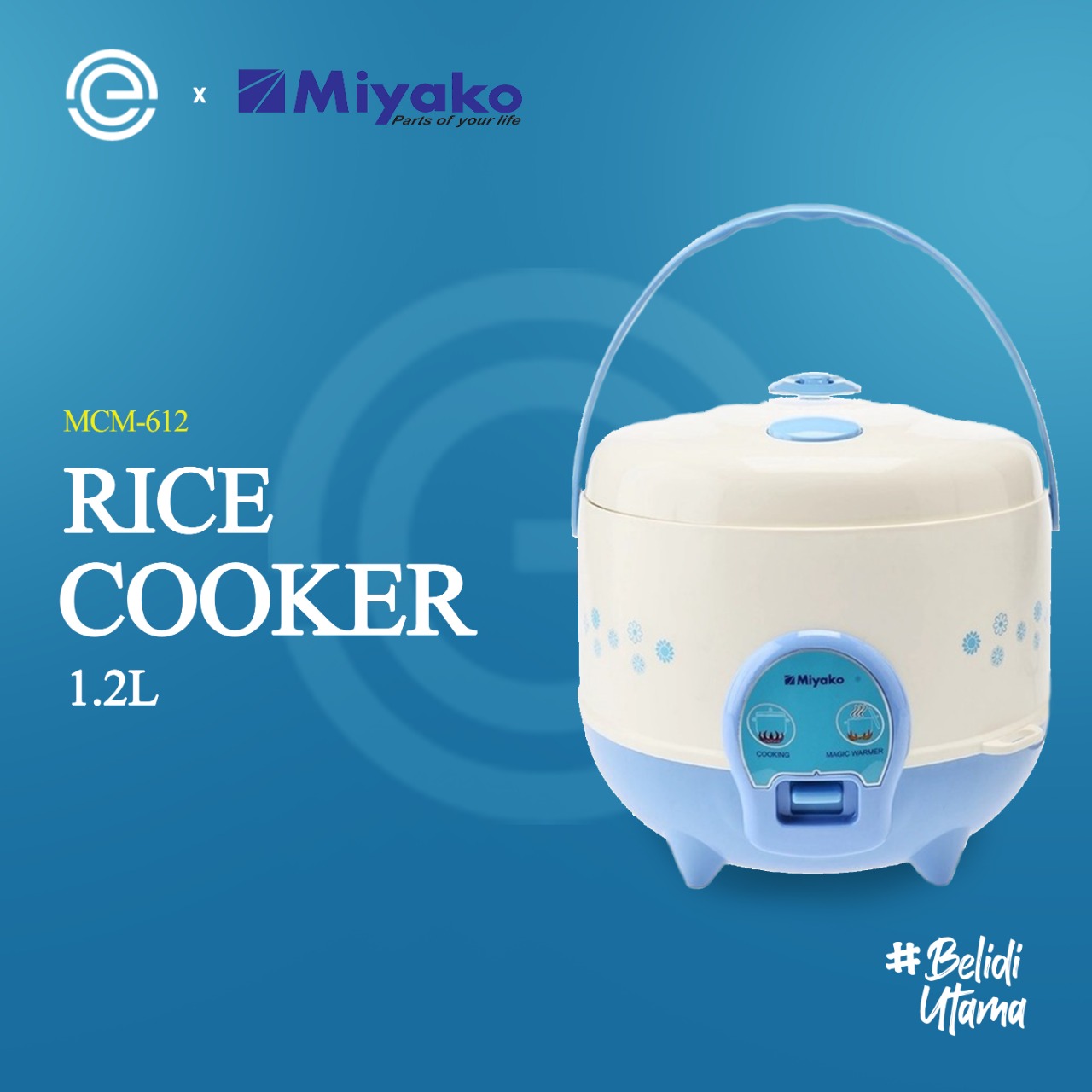 miyako-rice-cooker-1-2l-mcm-612-lazada-indonesia