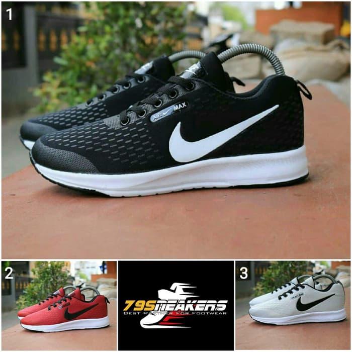 Sepatu Sneakers Sepatu Nike1 Air Max Premium Original Sepatu Pria Sepatu Olahraga Sepatu Jogging Sepatu Gaya Sepatu Keren Sepatu Merah, Hitam, Abu-abu
