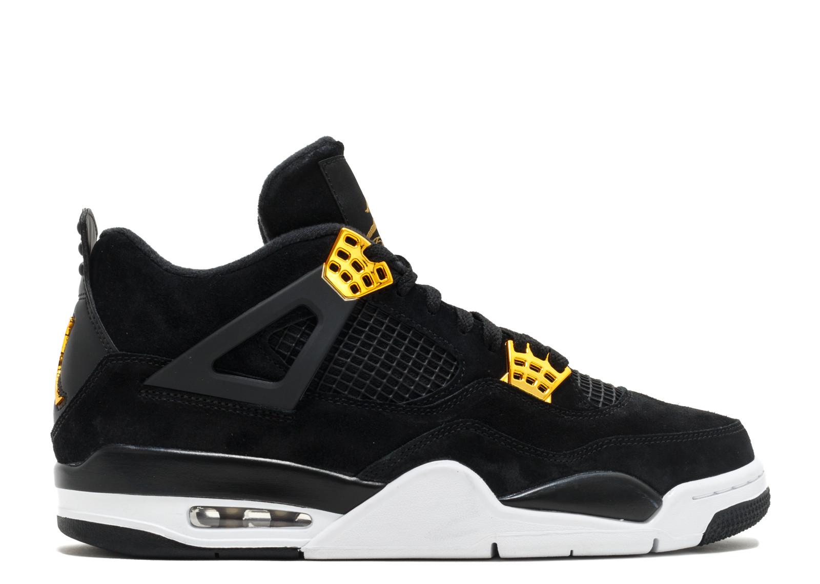 sepatu pria keren nike jordan 4 black bagus untuk hangout