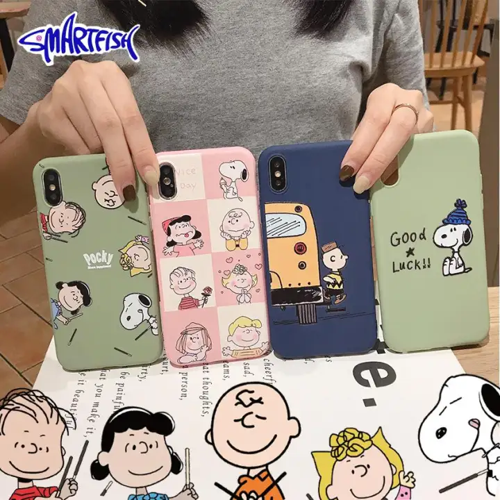 Nama Produk Smartfish Casing Soft Case Motif Kartun Snoopy Anjing