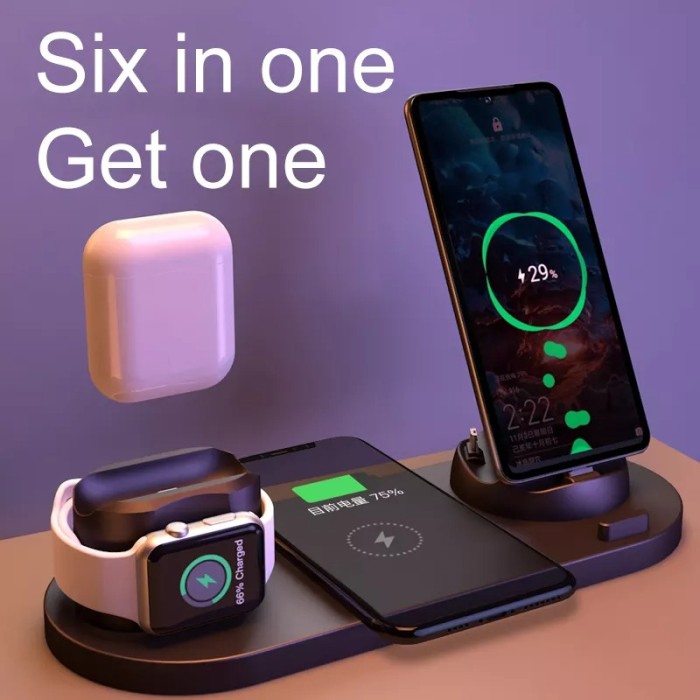 Wireless Charger in for IPhone, Apple Watch, Airpods Lazada