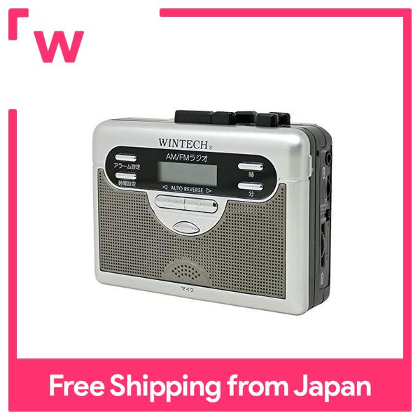 AM.FMラジオ&カセット WINTECH やけ