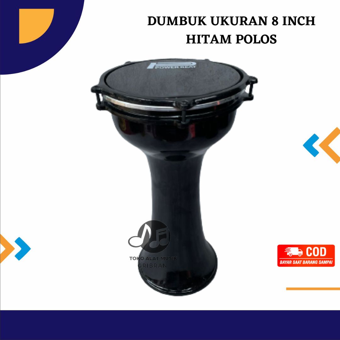 Dumbuk Marawis Polos Rebana Hadroh Alat Music Musik Qasidah Kasidah