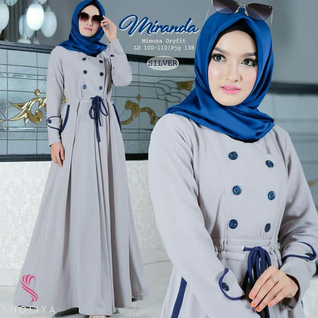 DoubleM / Fashion Maxi Miranda / Baju Muslim / Baju Gamis / Pakaian Muslim / Dress Wanita