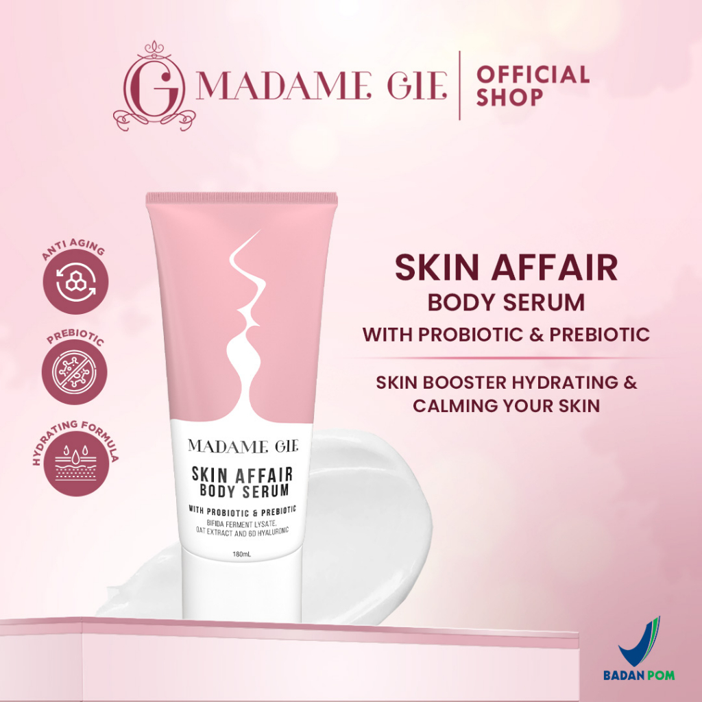 Madame Gie Skin Affair Body Serum - Skin Booster Hydrating & Calming Your Skin