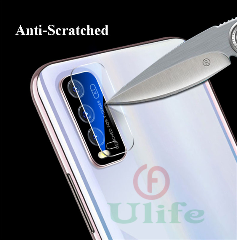 (2PACK) ฟิล์มกระจก กล้อง โมรสํพท์ มือถือ สำหรับ VIVO Y20 Soft Organic