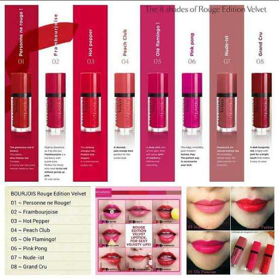 bourjois rouge edition velvet 10