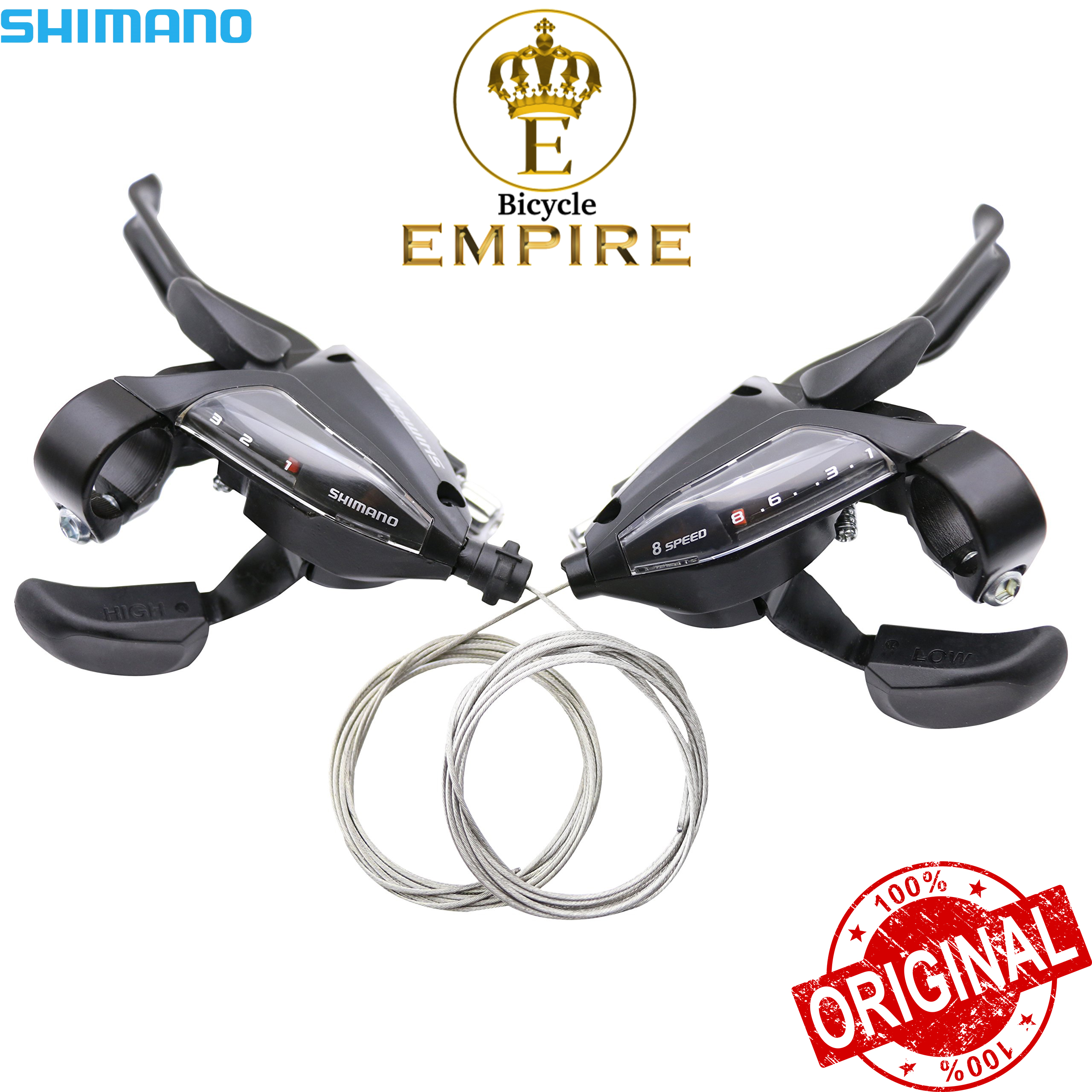 shimano 3 x 8 shifters