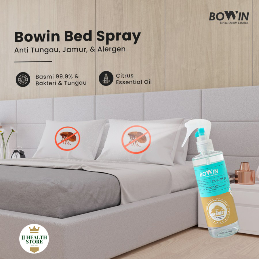 Bowin Bed Spray Anti Tungau / Jamur Kasur / BakteriDisinfectant Spray