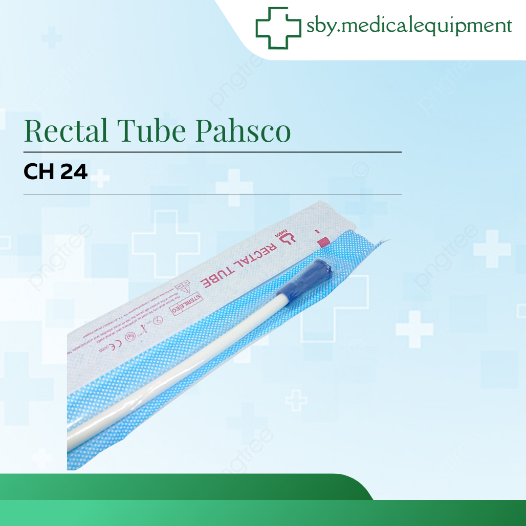 Rectal Tube Steril Pahsco Size 20 24 26 28 30 Dan 32 Selang Rectal