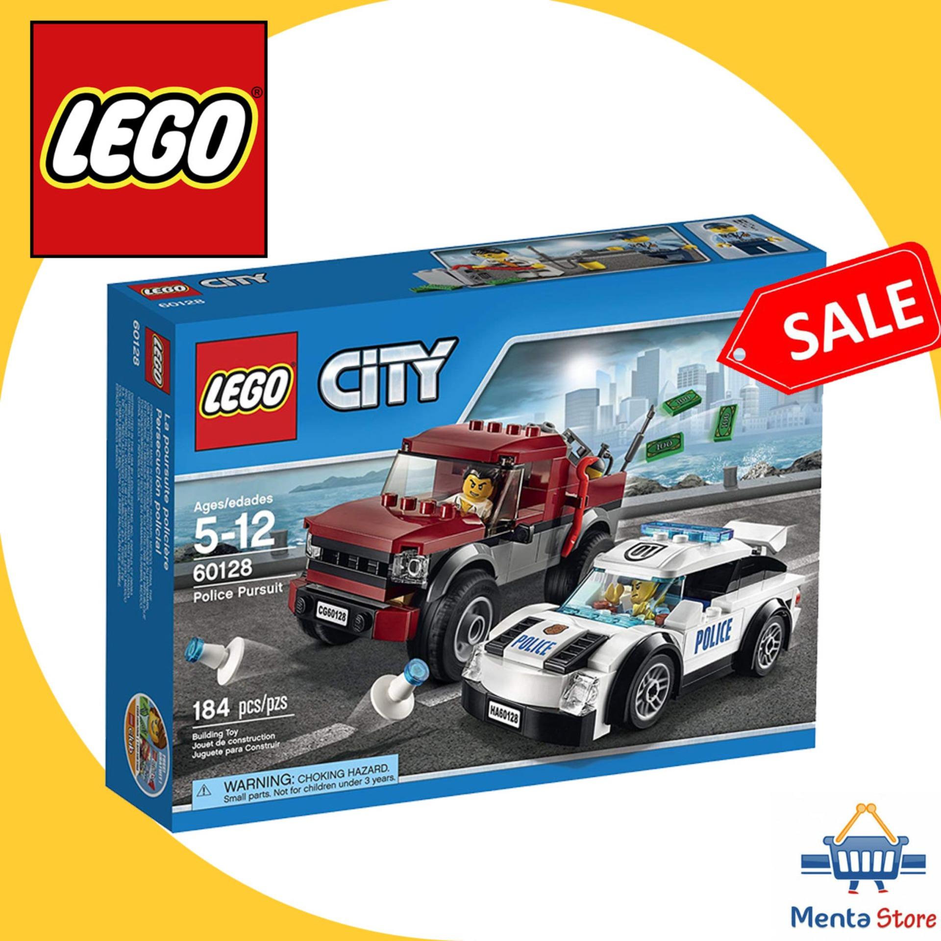 LEGO City 60128 Police Pursuit Thief Safe Box Super Car Busy Race Lazada Indonesia