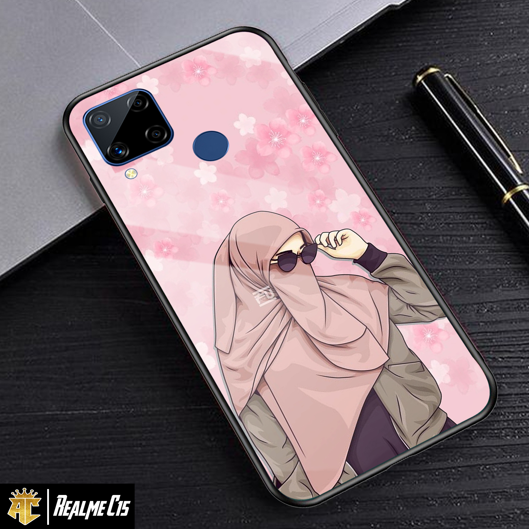Case Realme C15 - Casing Realme C15 Terbaru 2021 AERO CASE [ HIJAB ...