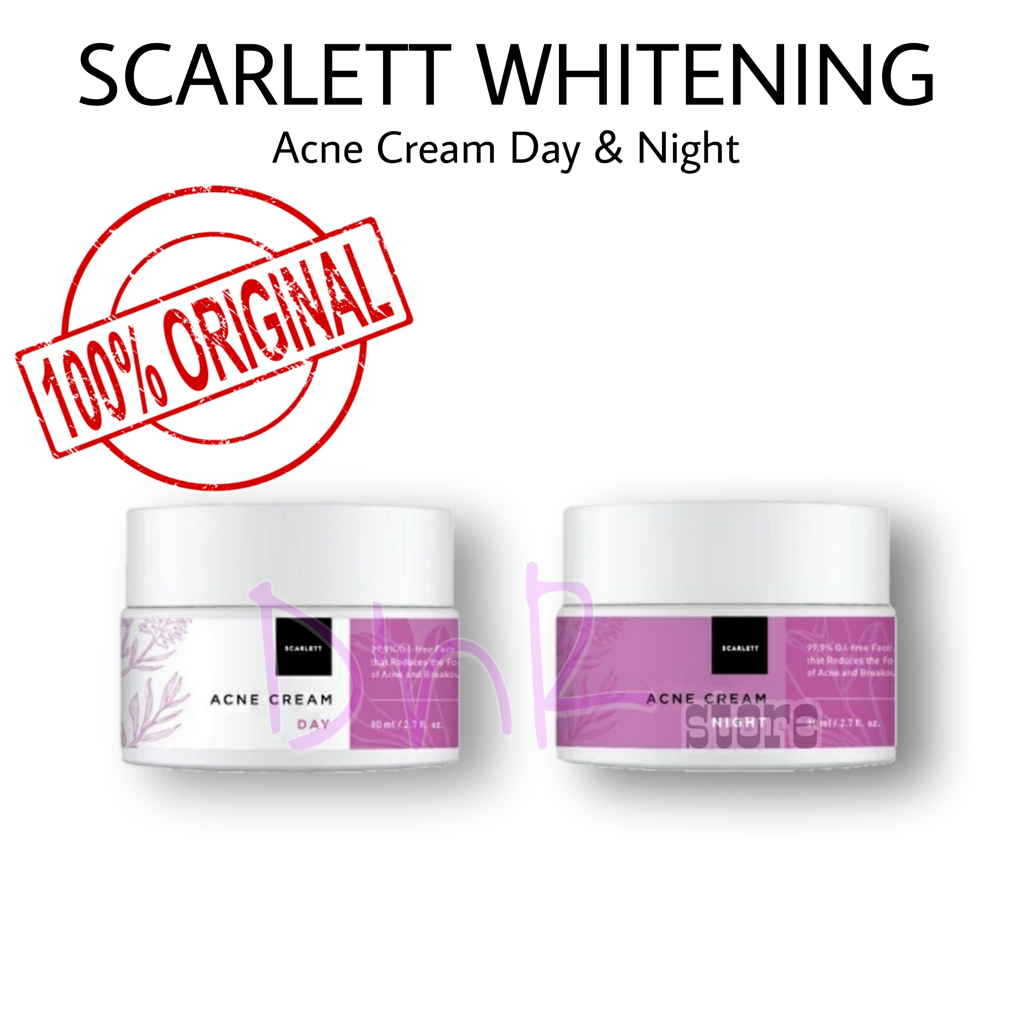 scarlet acne cream day