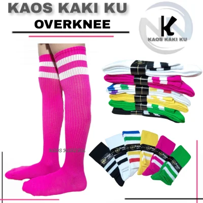 Overknee Long Socks/Kaos Kaki Selutut / kaos kaki panjang sepaha / kaos kaki wanita panjang / kaos kaki model korea