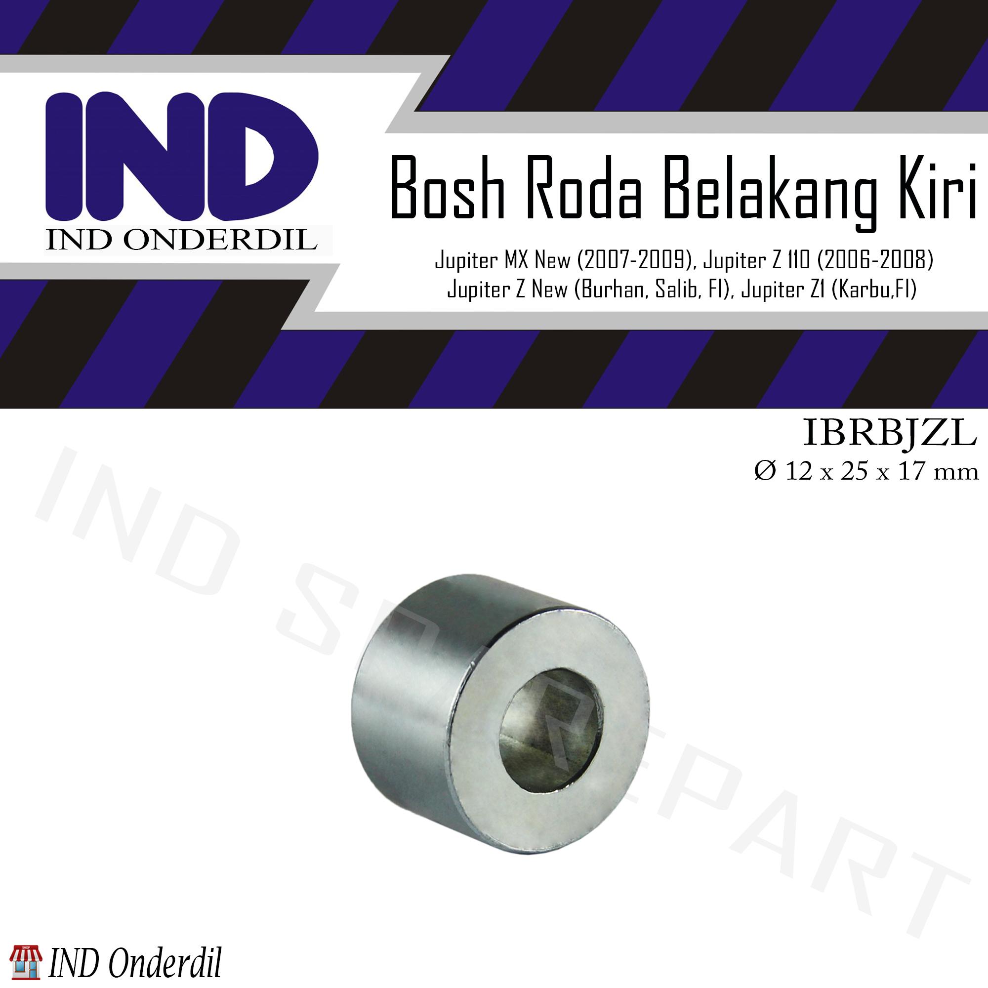 Bosh Bos Bush Bus Bushing Roda Belakang Luar Tromol Bagian Kiri