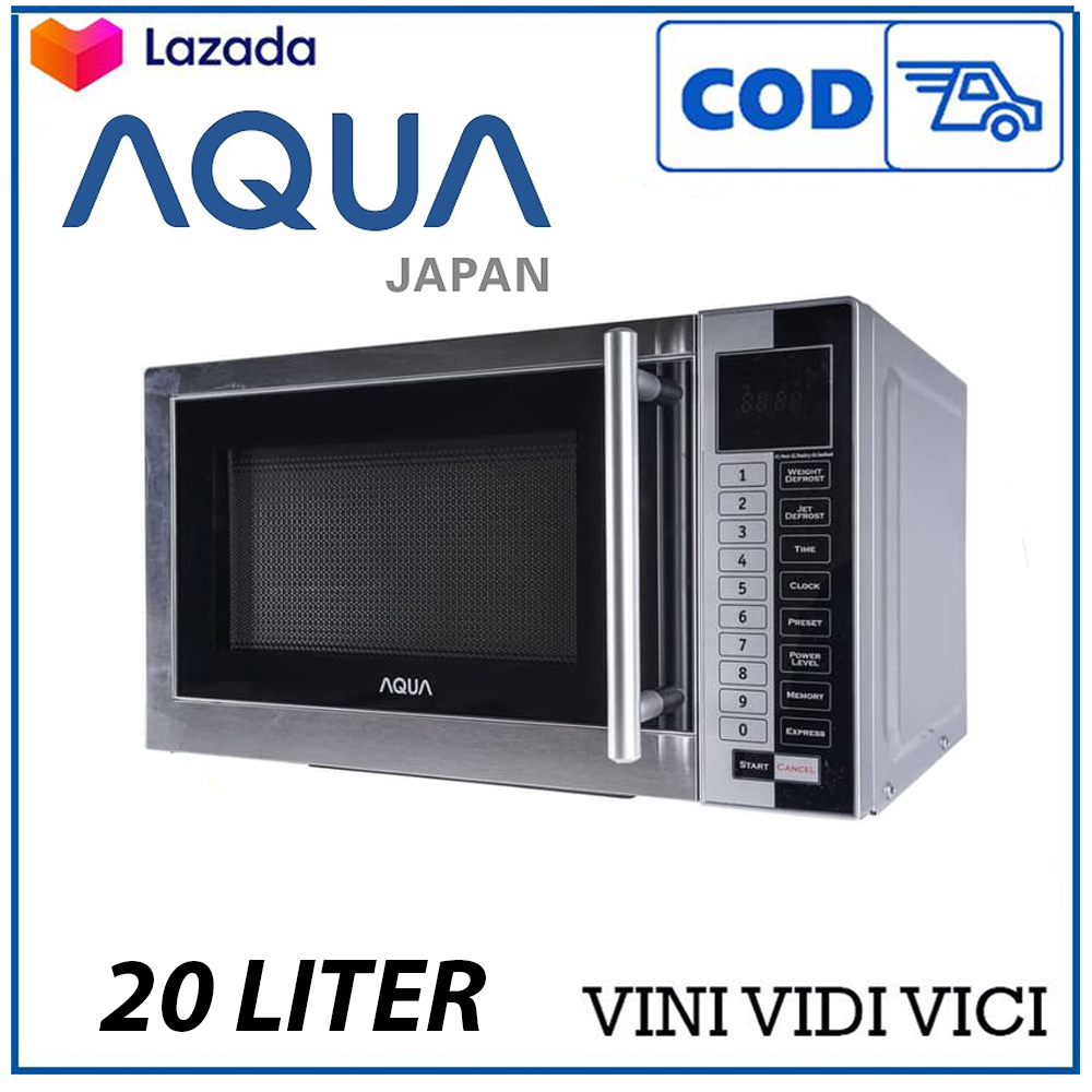 AQUA AEMS2612S MICROWAVE DIGITAL MODEL TERBARU Low Watt 20Ltr 400 Watt