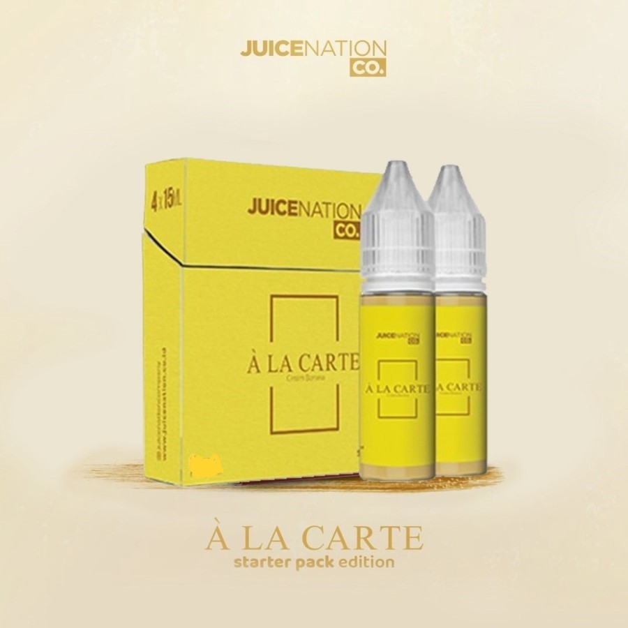 Alacarte Ala Carte Cream Banana Kuning 1x15ML Starter Pack Lazada