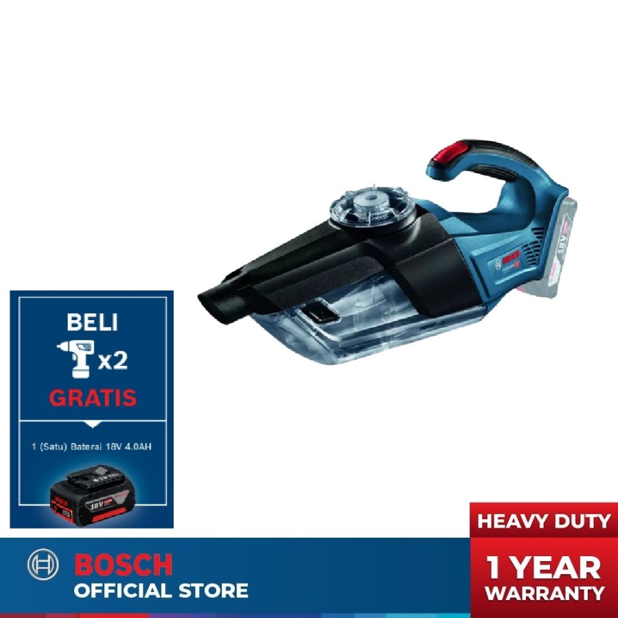 Bosch GAS 18 V1 / Cordless Vacuum 18 V (Tool Only) Lazada Indonesia