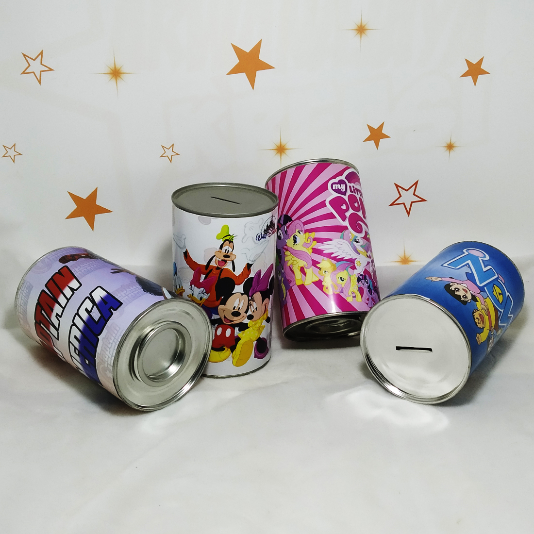 Celengan Kartun / Celengan Motif Karakter Kartun / Celengan Unik Gambar