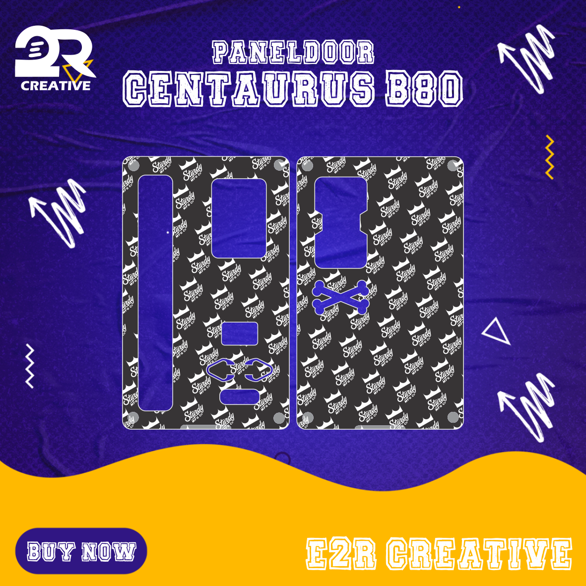 Backdoor Akrilik Centaurus B80 Print Uv Custom Ready | Lazada Indonesia