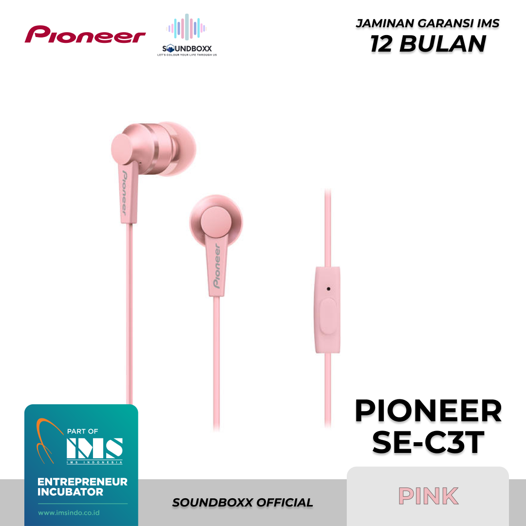 Earphone Pioneer SE-C3T | Lazada Indonesia