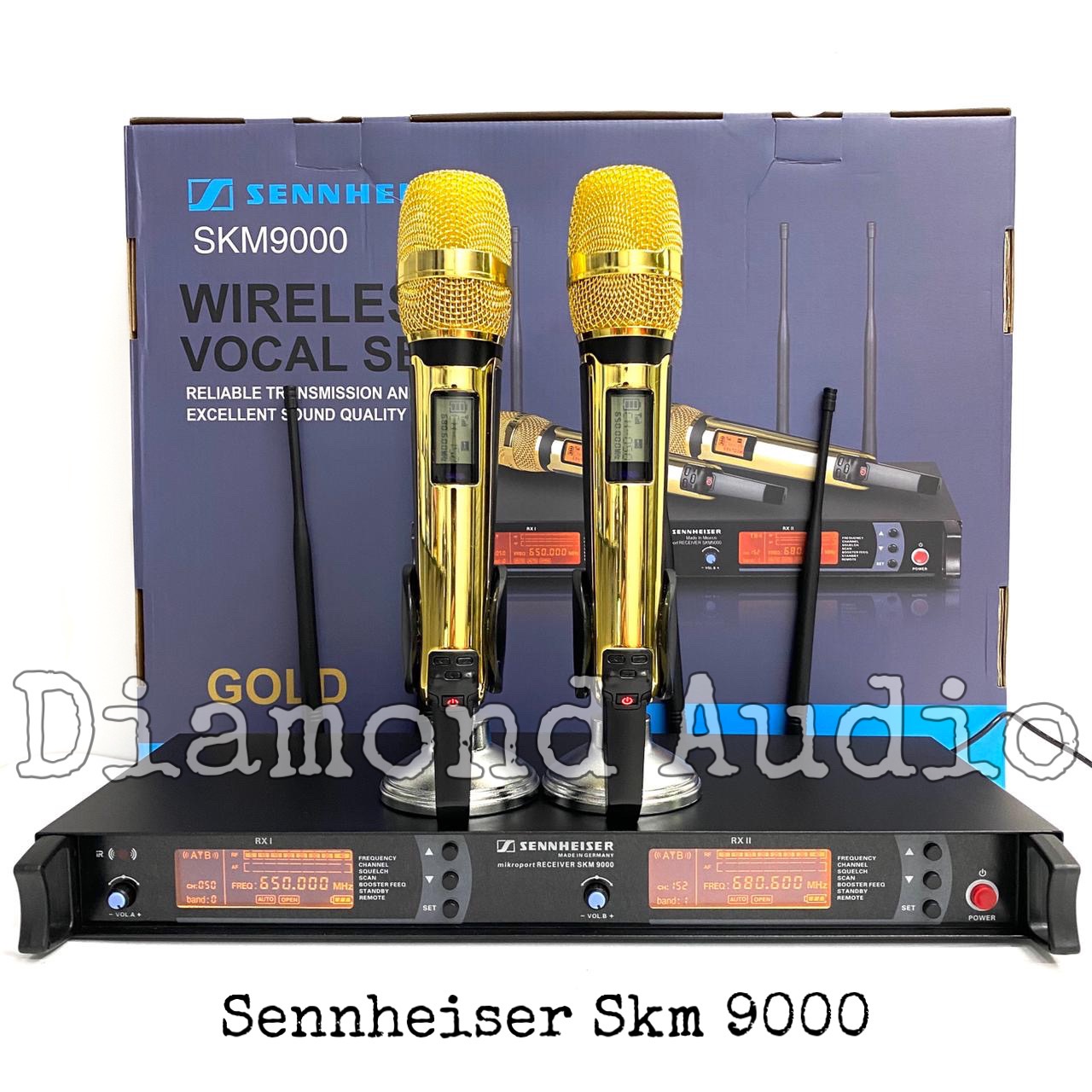 Mic Wireless Sennheiser Skm 9000 Emas 