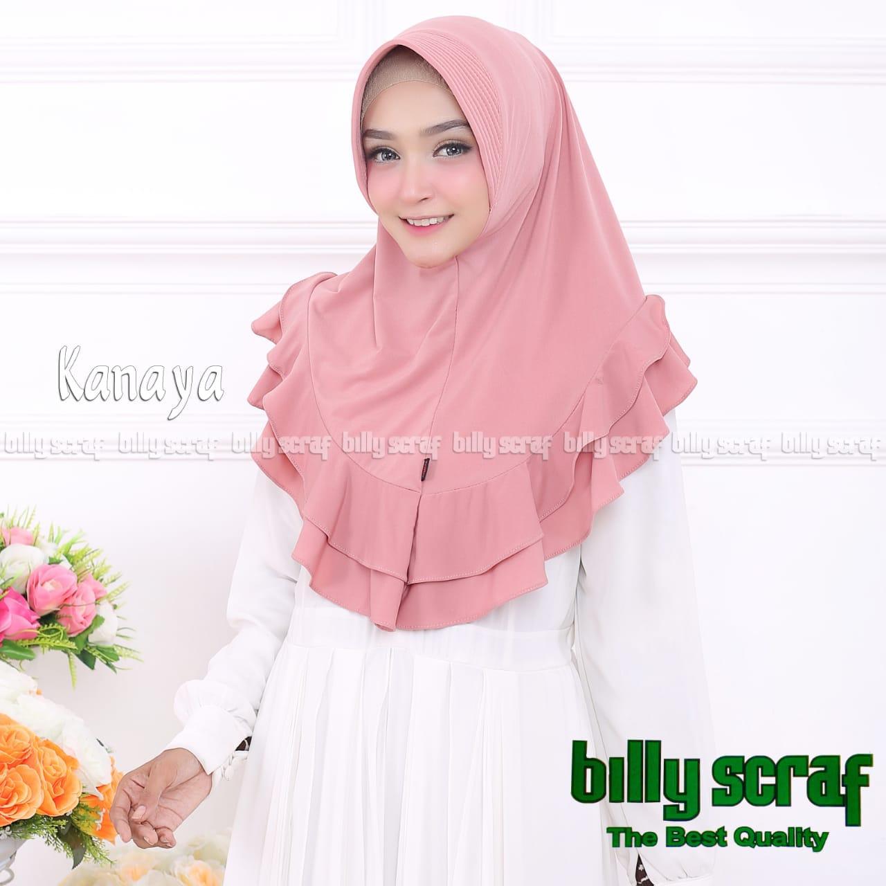 Hijab/Jilbab Instan Model Bergo terbaru termurah dan Terlaris / Kerudung Wanita terbaru jersey KANAYA / MA_olshop