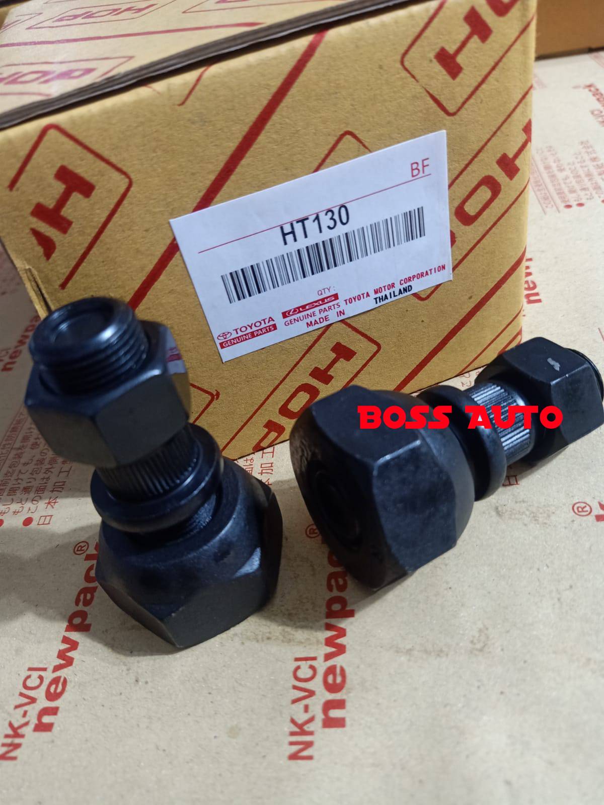 BAUT RODA HUB BOLT ( DEPAN KIRI ) HT125 DUTRO HT130 LT125 RINO 14B ...