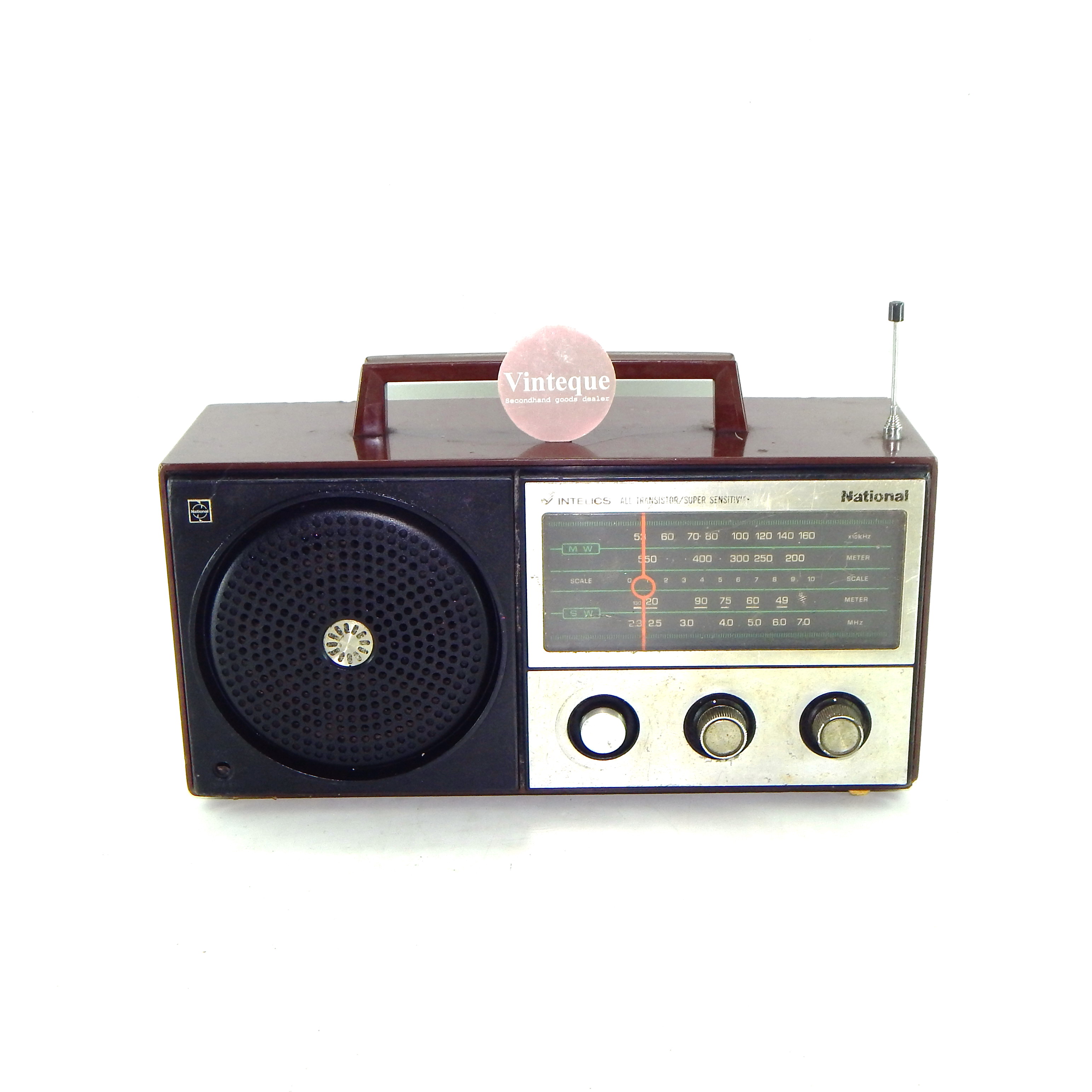 Radio Vintage Antik National Intelecs All Transistor Original Japan