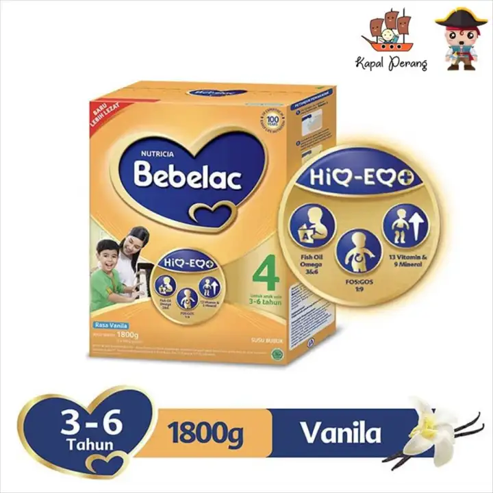 Bebelac 4 1800 Gram Vanila Lazada Indonesia