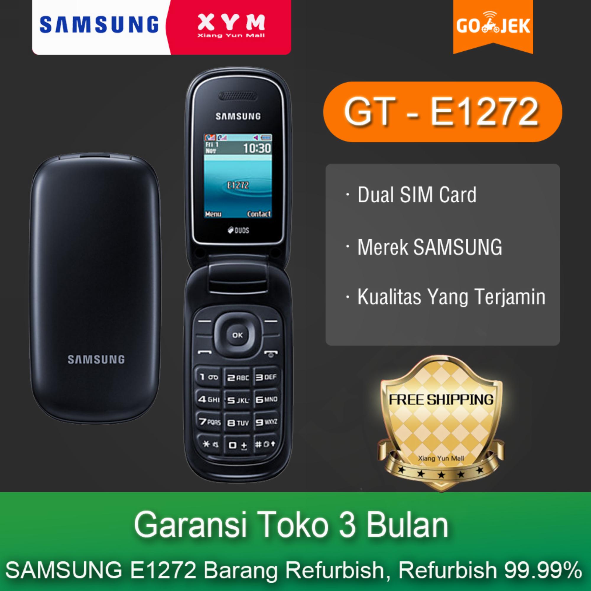 SAMSUNG E1272 - Garansi Toko 3 Bulan Samsumg Kualitas Yang Terjamin  Dual SIM Card Merek (Refurbish) 
