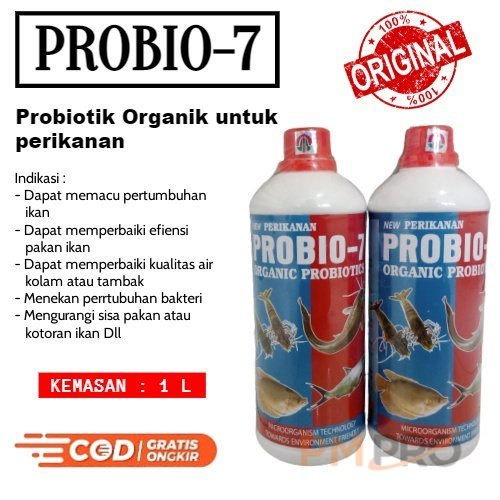 Probiotik Organik Probio 7 1 Liter Obat / Vitamin Penambah Nafsu Makan ...