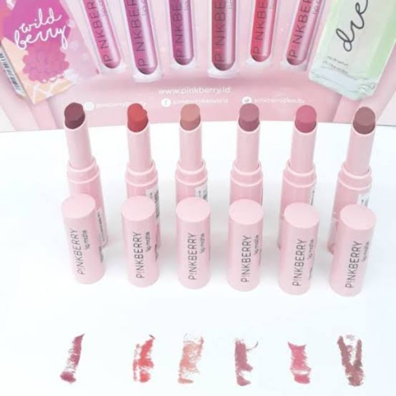 shade lip matte pink berry